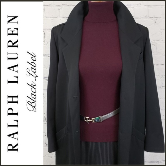 Ralph Lauren Black Label Sweaters - RALPH LAUREN BLACK LABEL Cashmere Turtleneck M